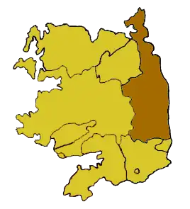 Karte der Kirchenprovinz