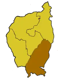 Karte der Kirchenprovinz