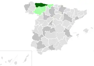 Karte der Kirchenprovinz