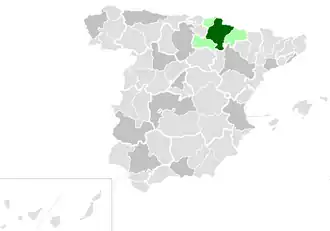 Karte der Kirchenprovinz