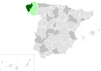 Karte der Kirchenprovinz