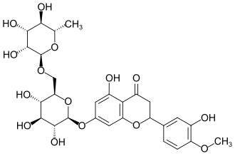 Strukturformel von Diosmin