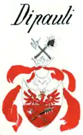 Stammwappen der Dipauli (Nobilitierung 1798)