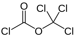 Struktur von Diphosgen