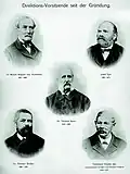 Direktions-Vorsitzende der Sparkasse Ried im Innkreis 1866–1903