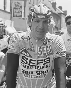 Dirk Heirweg bei Gullegem Koerse 1991