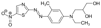 Strukturformel von Disperse Blue 102