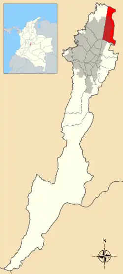 Lage von Usaquén