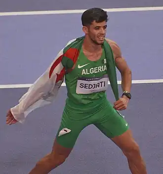 Djamel Sedjati bei den Olympischen Sommerspielen 2024 in Paris