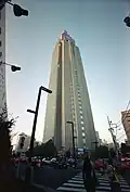 Bodenansicht vom Bahnhof Yoyogi East