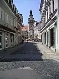 Blick zum Rathaus