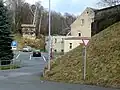Rückgebaute Brücke in Dohma