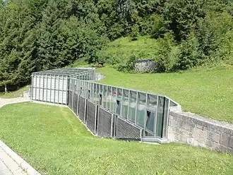 Verbindungsbau zum Bunker