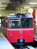 Ehem. Wagen 1 in der Talstation (Römerhof)