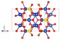 mit Blickrichtung parallel zur c-Achse
