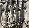 Figuren am gotischen Wenzelsdom