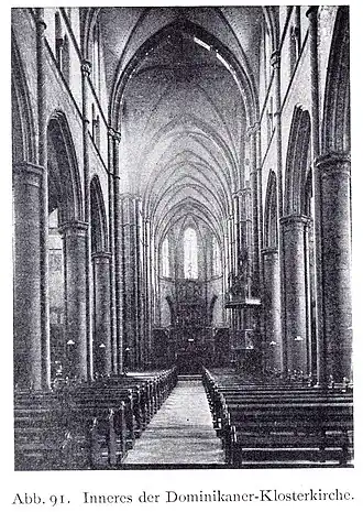 Neogotik, Dominikaner-Klosterkirche&nbsp;?