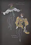 Kostümentwurf Don Giovanni, Teatro Colon Buenos Aires (1963)