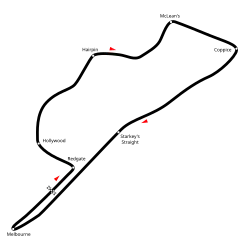Streckenführung 1937–1939
