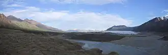 Das Tal des Donjek Rivers