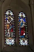 Johannes der Täufer und Madonna mit Kind