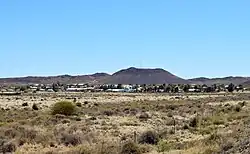 Blick auf Williston