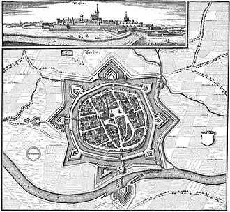 Dorsten 1633, Merian