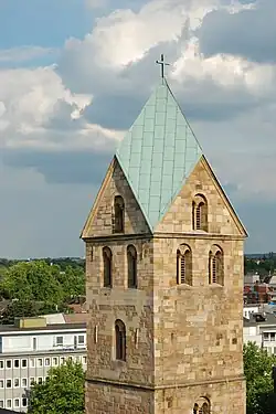 Rhomben­dach der Marien­kirche in Dortmund