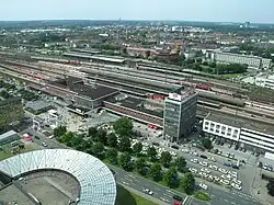 Blick vom RWE Tower Richtung Nordwesten