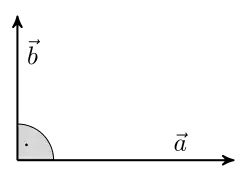 '"`UNIQ--postMath-00000030-QINU`"' und '"`UNIQ--postMath-00000031-QINU`"' orthogonal '"`UNIQ--postMath-00000032-QINU`"'
