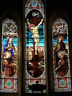 Bleiglasfenster im Chor