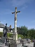 Flurkreuz auf dem Militärfriedhof