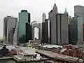 Umgebung South Street Seaport vor Baubeginn (Dezember 2013)