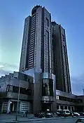 Eingang zum Hotel