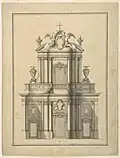 Architekturzeichnung 1680–1730