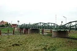 Drehbrücke Klevendeich über die Pinnau