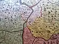 Karte von Gabriel Walser von 1768 (Ausschnitt)