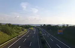 Südende am Autobahndreieck Vienenburg und Einmündung in die B&nbsp;6