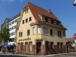 Frühere Stadtapotheke in der Hauptstraße 19 von Dreieich-Sprendlingen