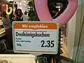 Angebot im Warenhaus