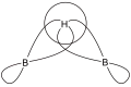 B-H-B Dreizentrenbindung
