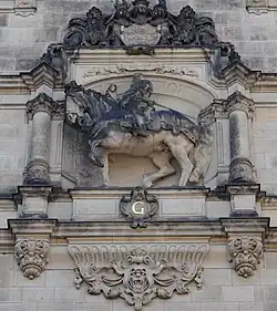 Reiterstandbild Georgs des Bärtigen (um 1900)