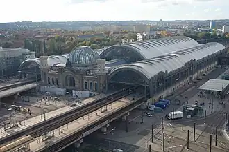 Dresden Hbf, Insel- und Kopfbahnhof