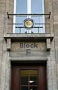 Eingang Block F