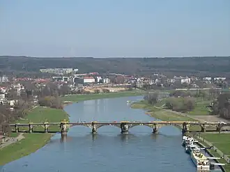Albertbrücke 1950–1990: Brücke der Einheit