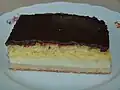 Dresdner Eierschecke mit Schokoladenüberzug