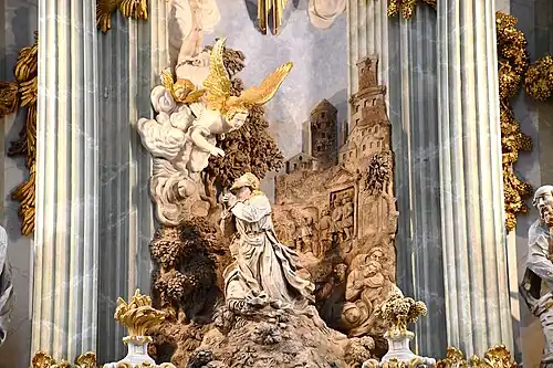Altar (Detail): Jesus am Ölberg