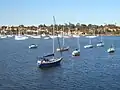 Parramatta River an der Five Dock Bay in Drummoyne