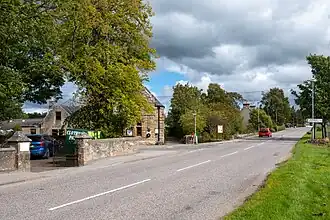 Straßenzug in Drummuir