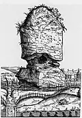 Abbildung von Johannes Huttich (Holzstich, zwischen 1512/13 und 1517)